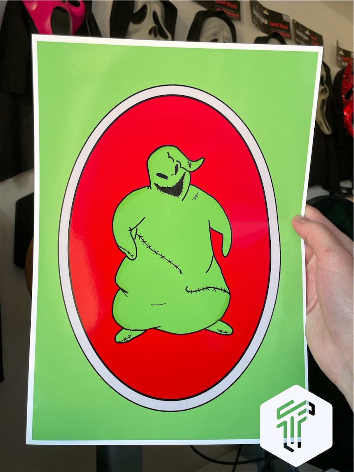 Oogie Boogie Print