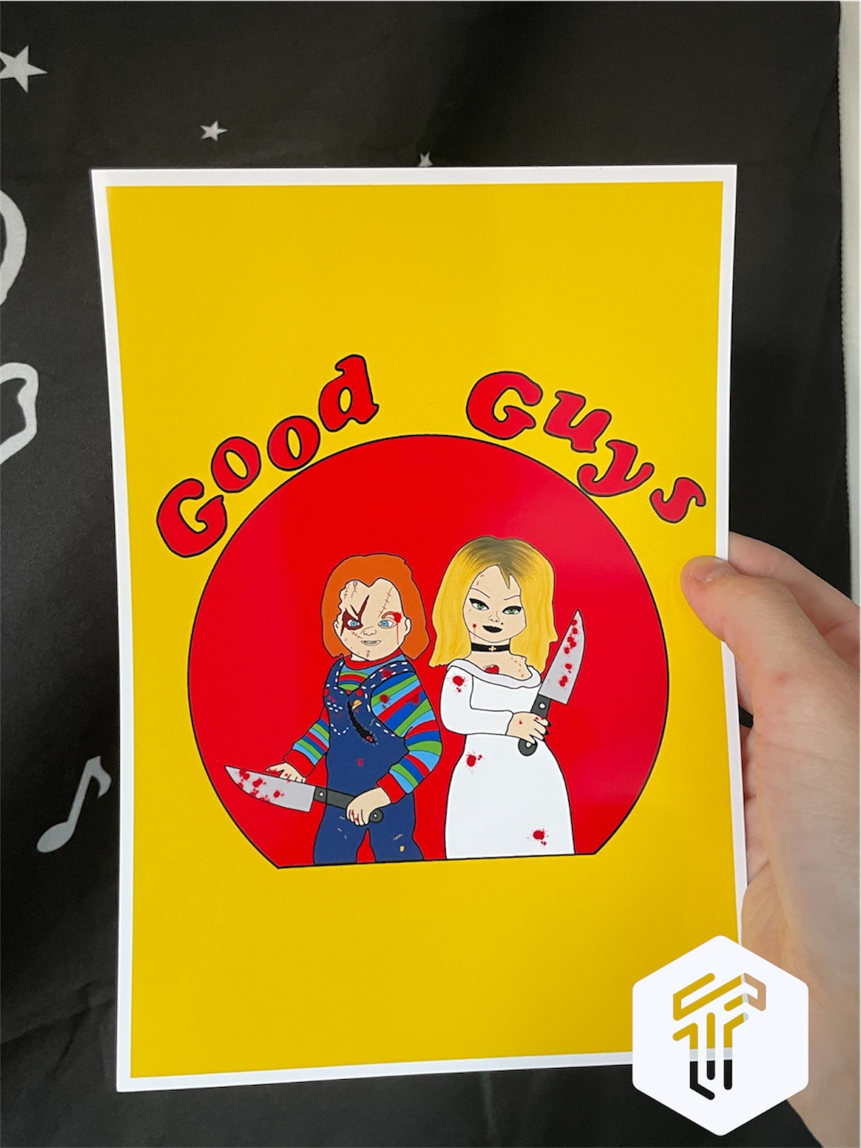 Chucky and Tiffany Print