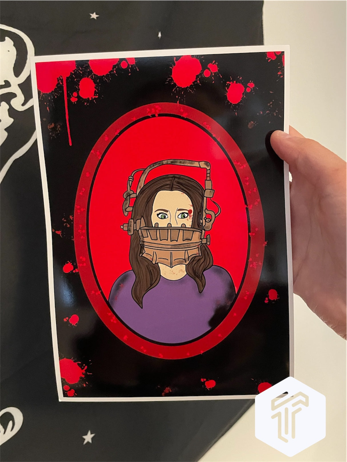 Amanda saw bear trap Print