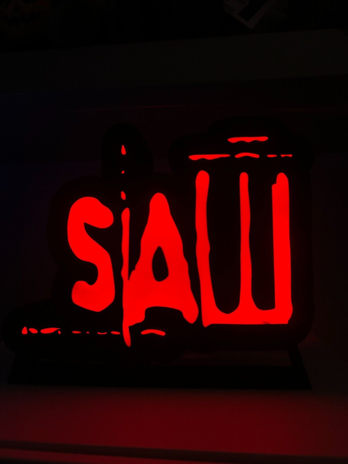 SAW Jigsaw LED Lightbox (Click On/Off)
