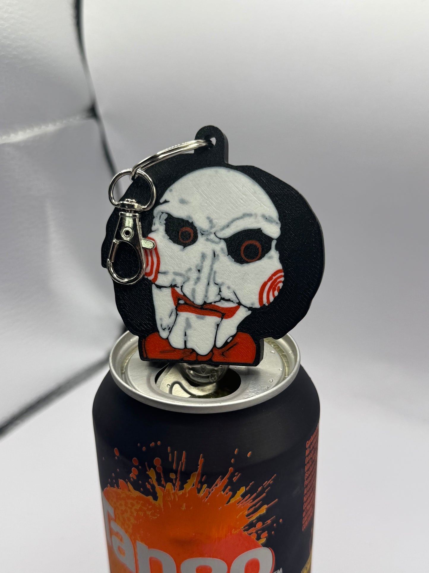 Horror Helper SAW Jigsaw Billy Soda Can Opener