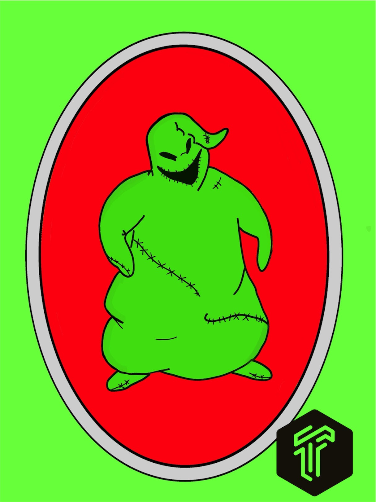 Oogie Boogie Print