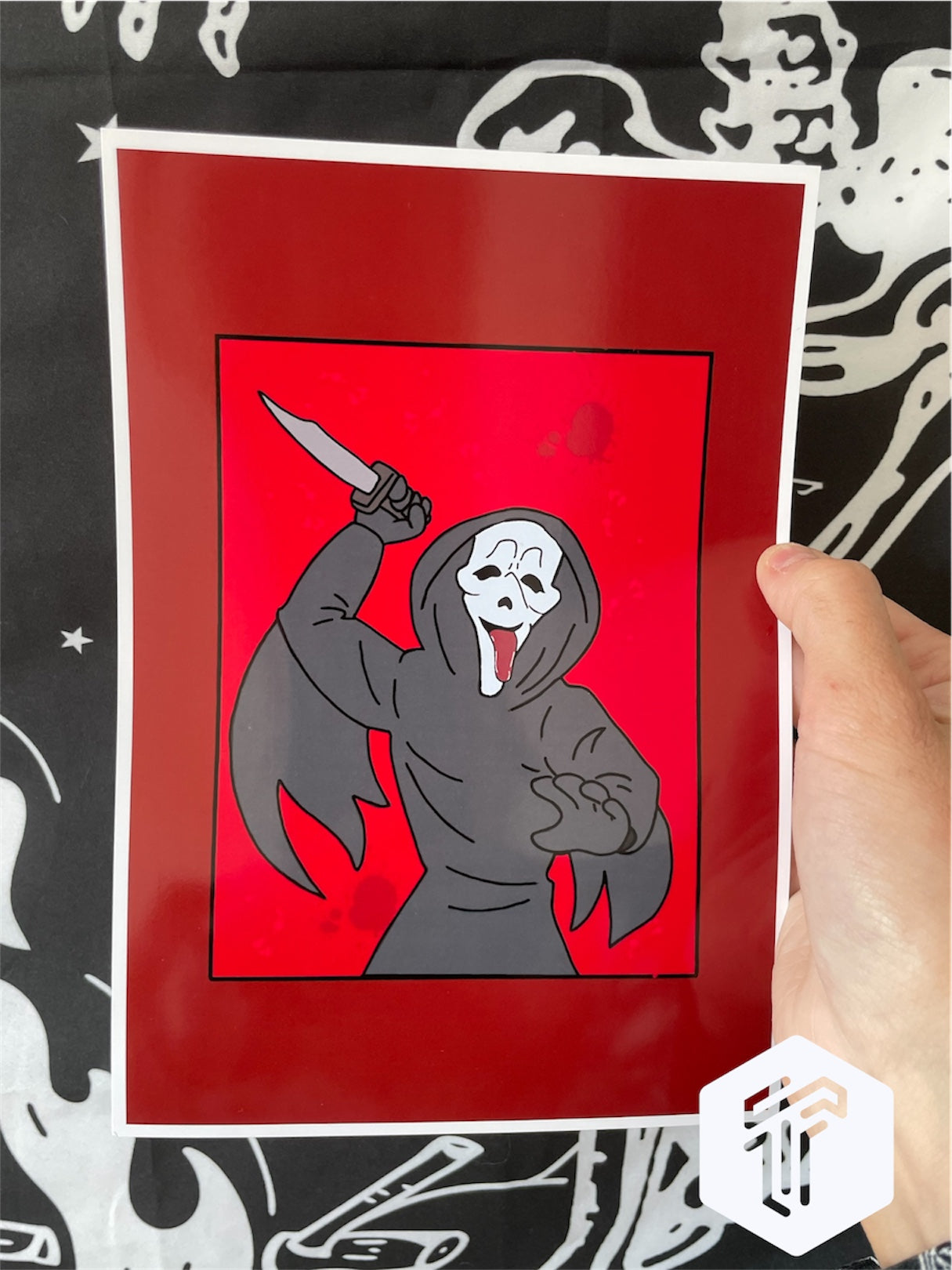 Scary Movie Ghostface Print