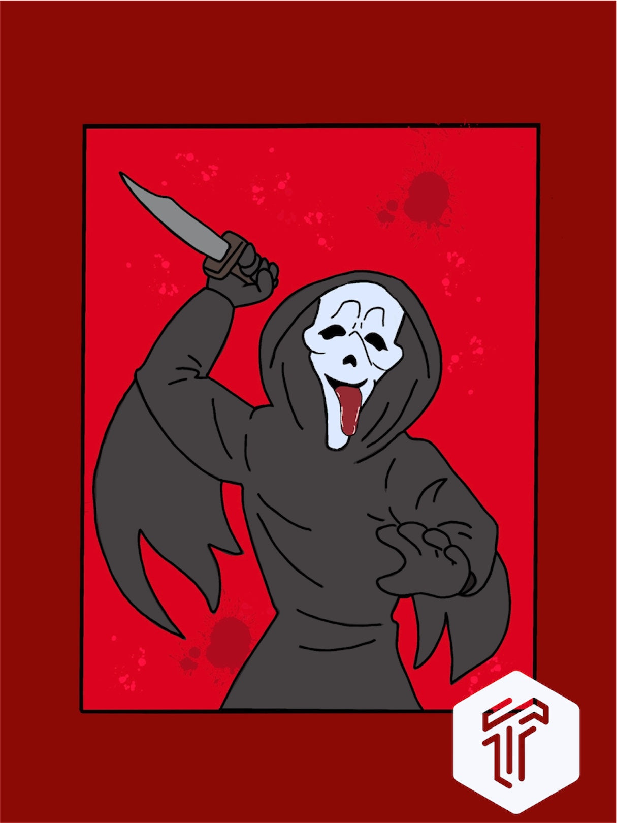 Scary Movie Ghostface Print