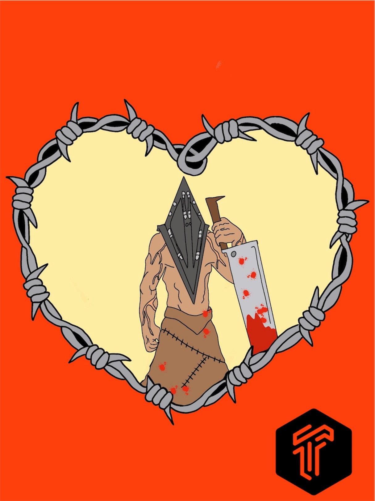 Silent hill pyramid head Print