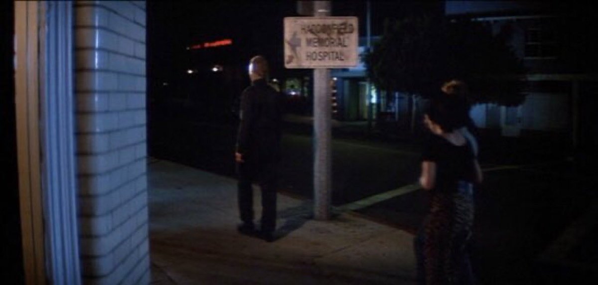 Haddonfield Memorial Street Sign Halloween Michael Myers Display Plaque, 3D Printed Logo