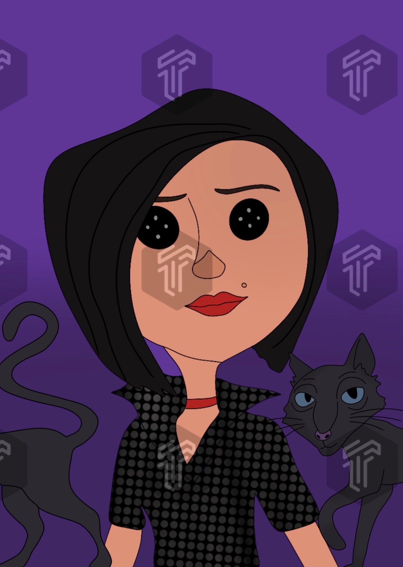 Coraline Other Mother Print