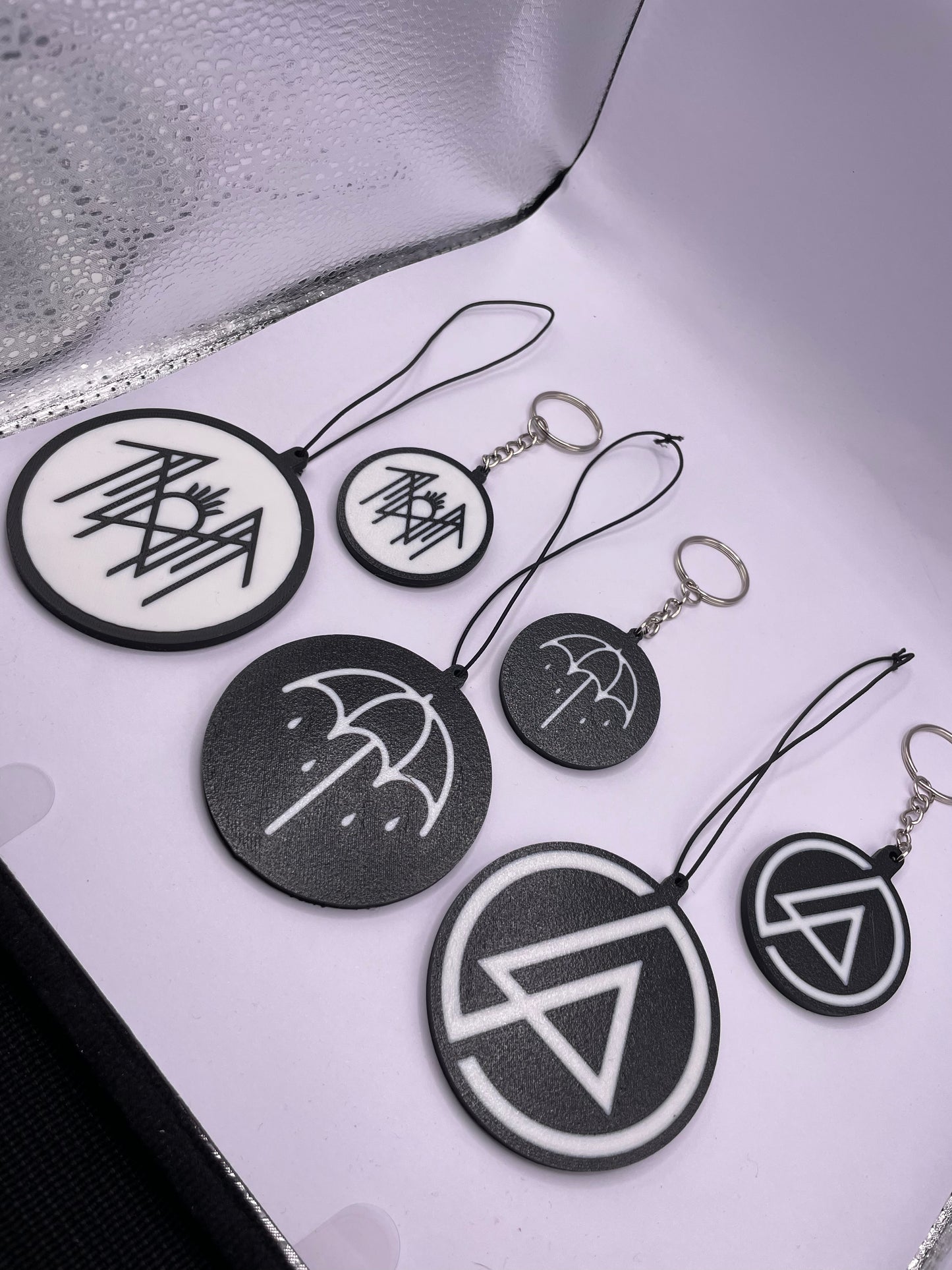 Bring me the horizon hanging car decoration