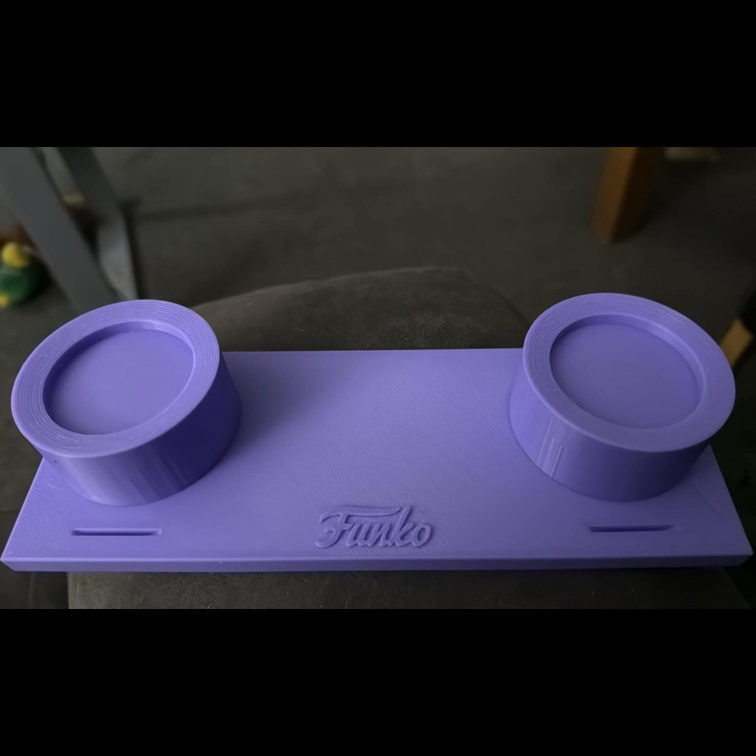 Dual / Double Funko POP Soda Display - Custom Funko Pop Display - 3D Printed