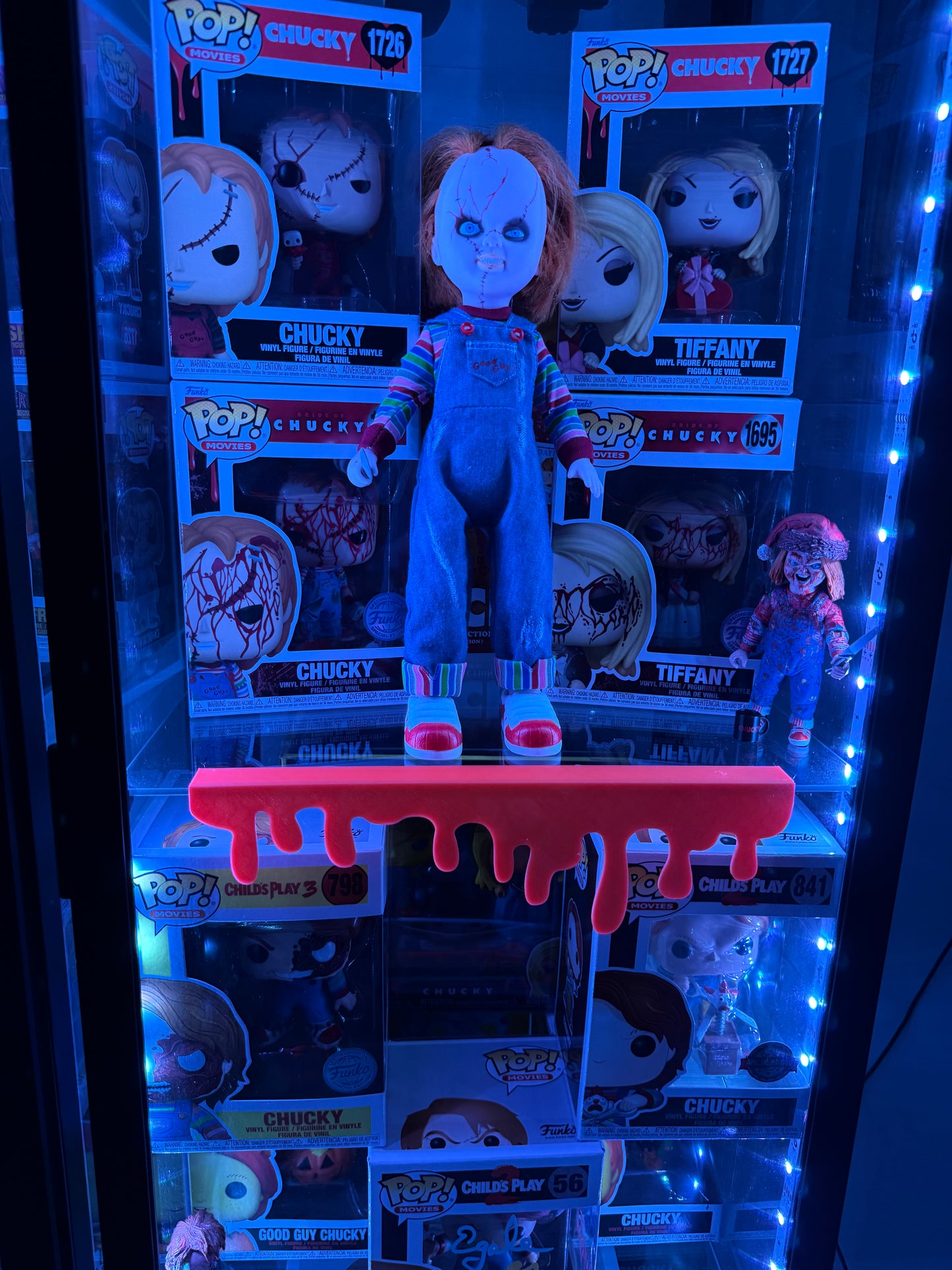 Blood Drip Bookshelf / Cabinet Display Decoration