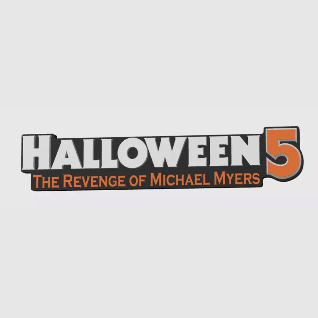 Halloween 5: The Revenge of Michael Myers Freestanding Horror Display Plaque