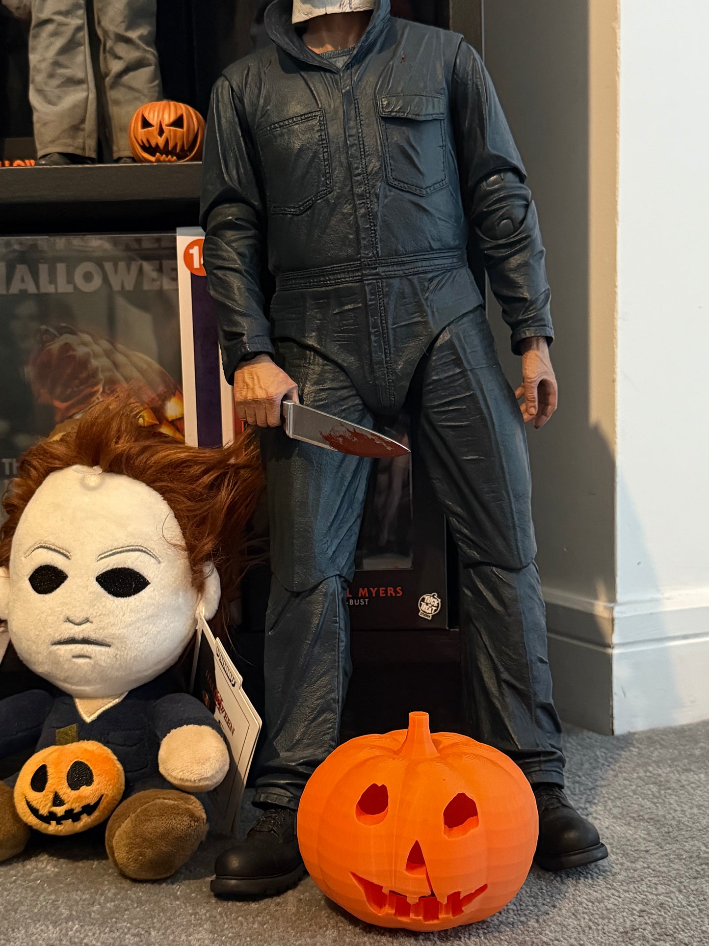 Halloween Michael Myers Pumpkin Decoration