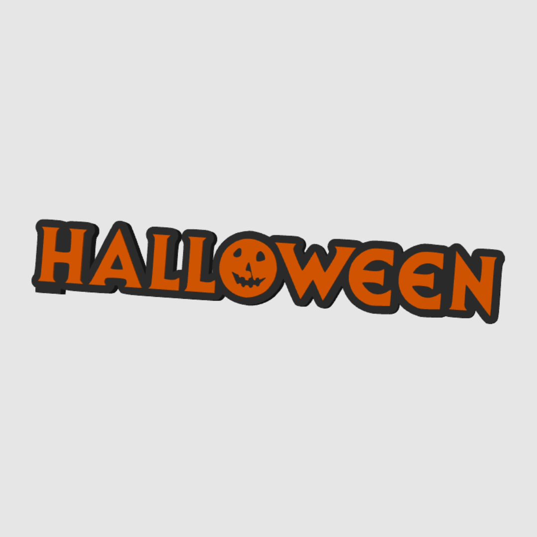 Halloween Pumpkin Michael Myers Freestanding Horror Display Plaque 3d Print