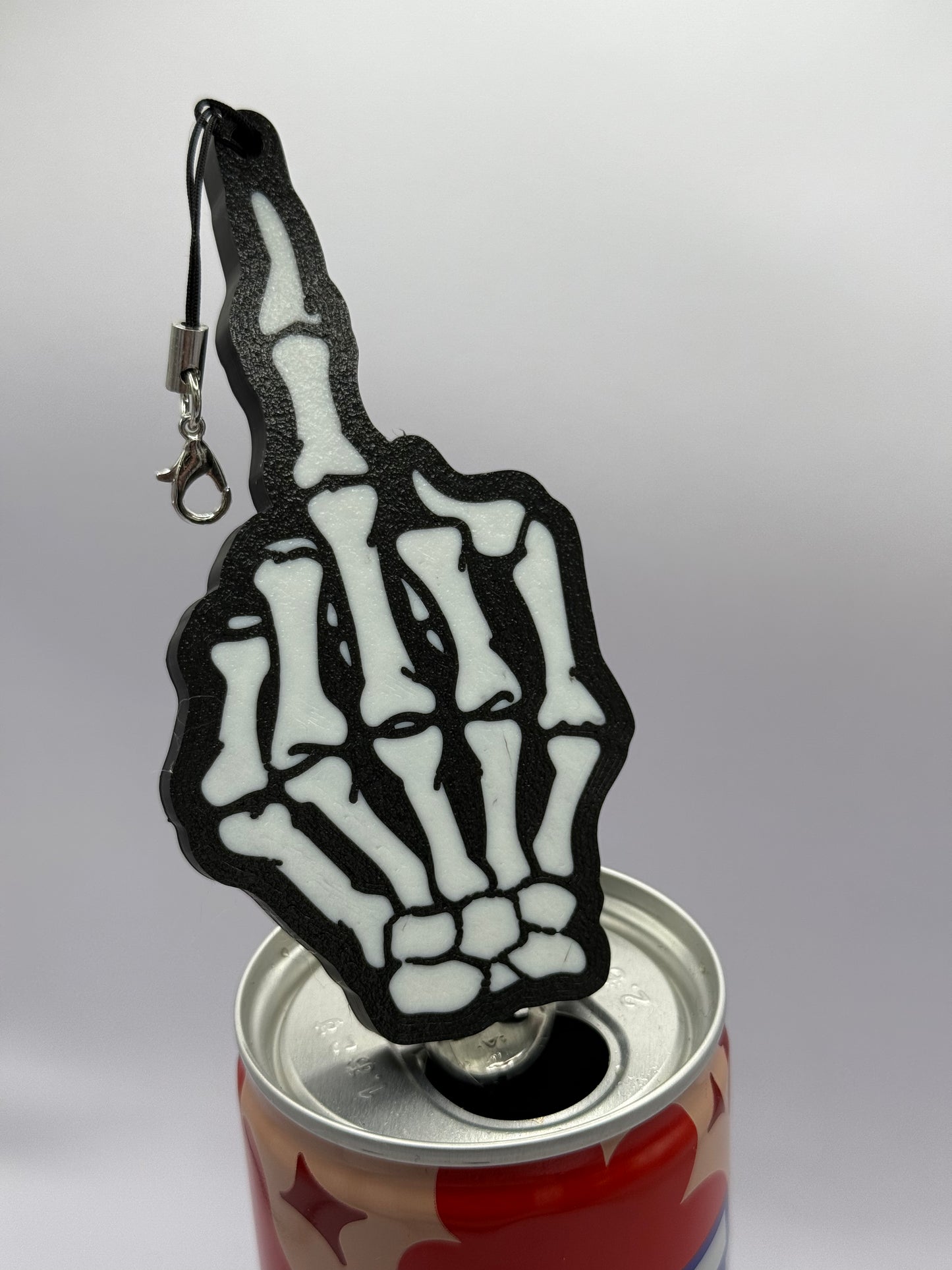 Horror Helper Skull Hand Middle Finger Soda Can Opener