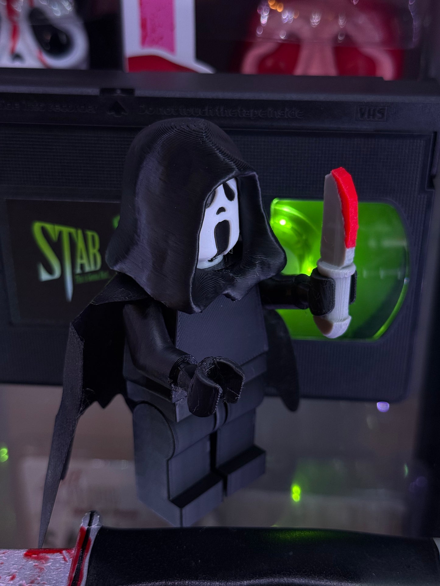Ghostface Brick Figure