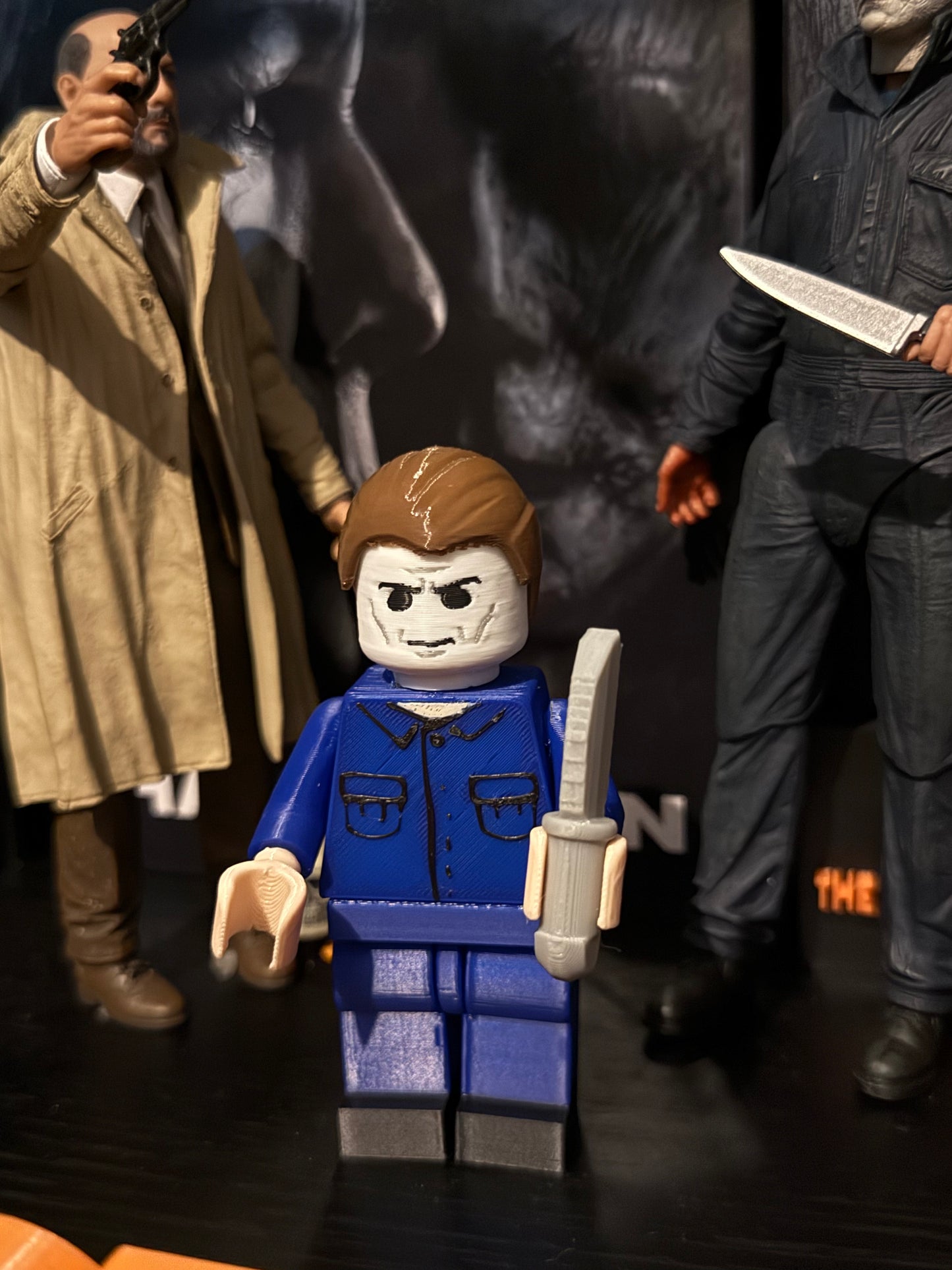 Michael Myers Brick Figure
