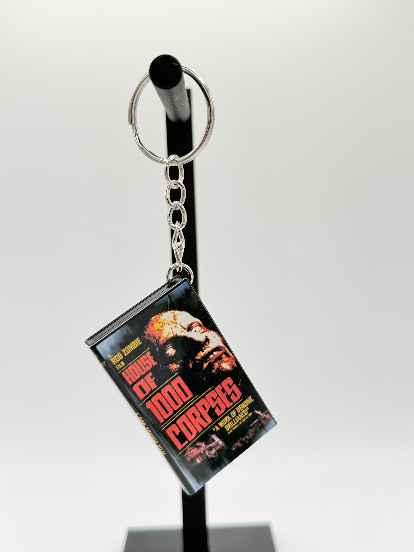 VHS Horror Keychain