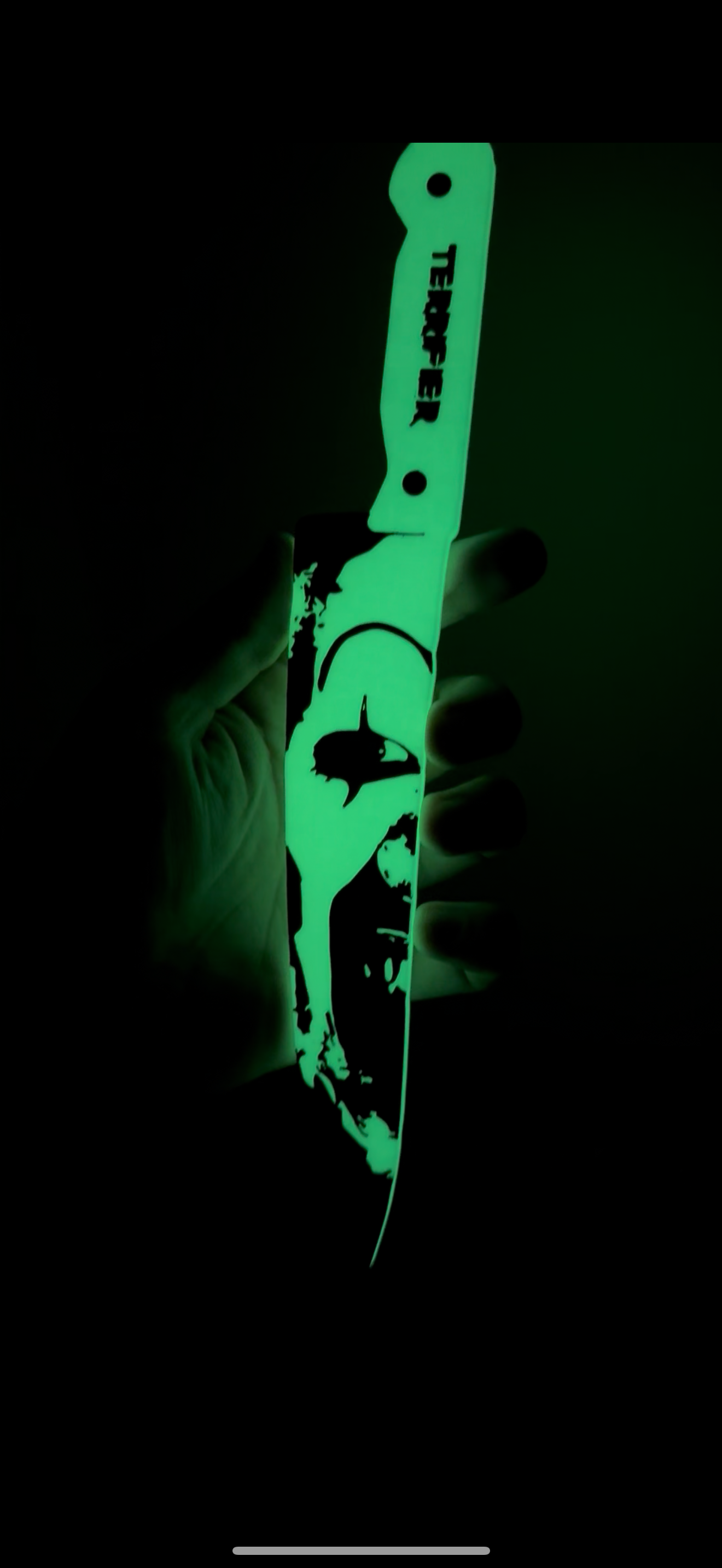 Art The Clown Horror Icon Prop Knife, 3D Printed