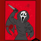 Ghostface scream Print