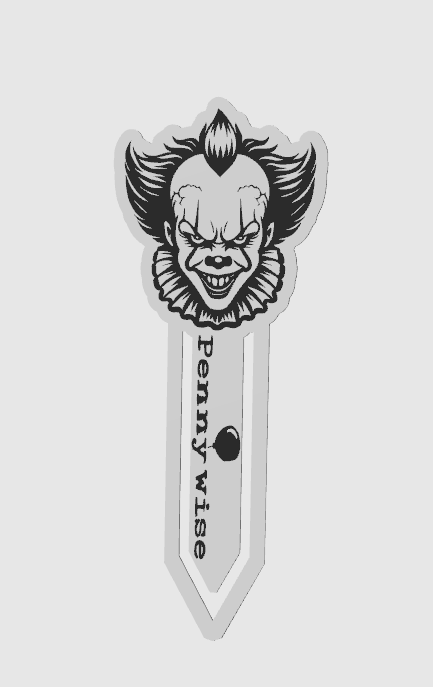 IT Pennywise Bookmark!