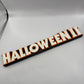 Halloween imperfect 10 inch plaque