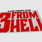 3 From Hell Rob Zombie Horror Freestanding Display Plaque, 3D Printed