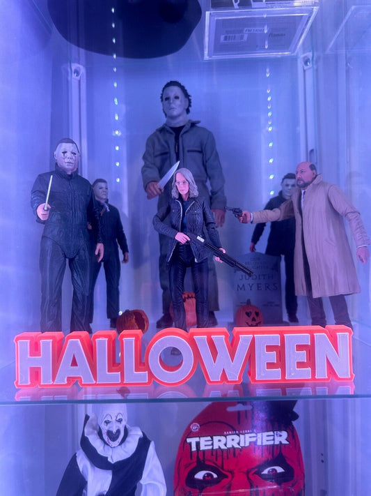 Halloween Micheal Myers, Free Standing Letter 3D Printed Logo