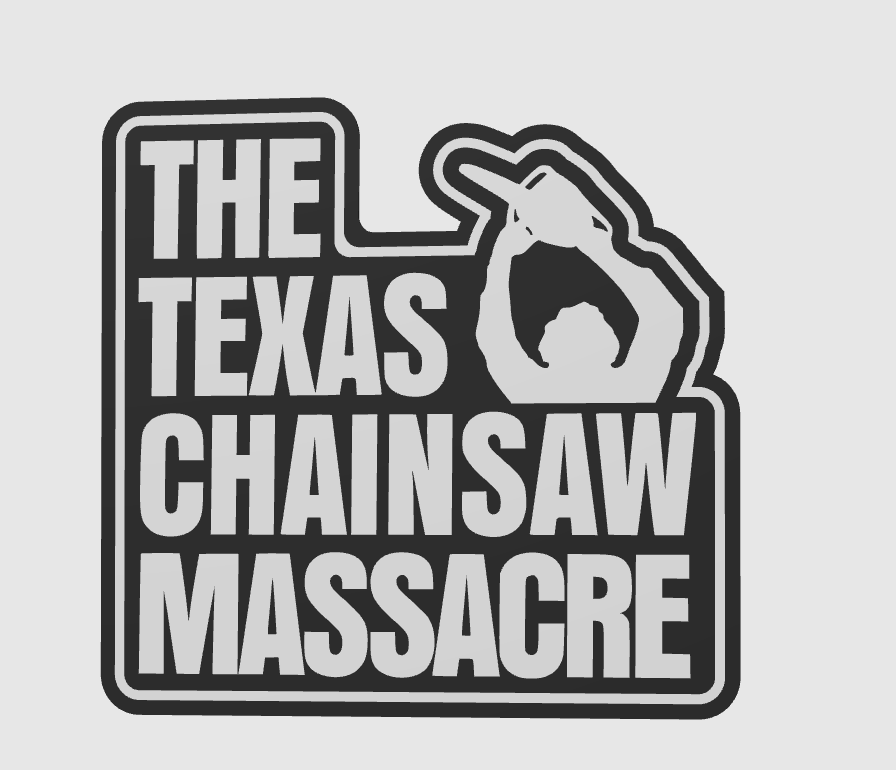 Texas Chainsaw Massacre Leatherface LED Lightbox (Click On/Off)