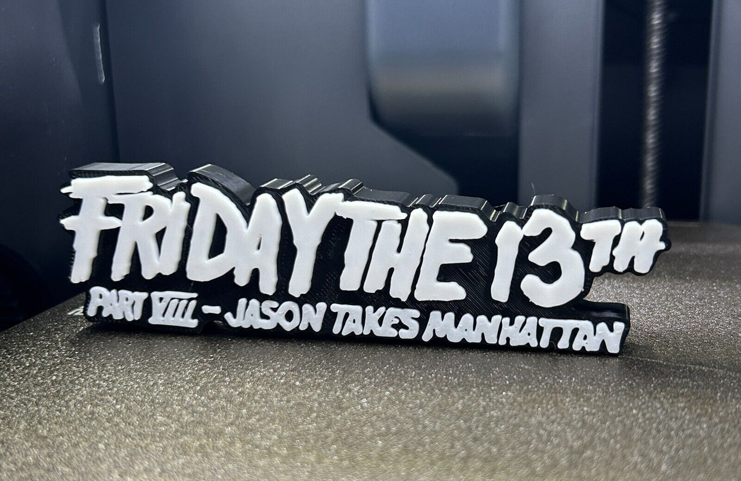 Friday the 13th Part VIII: Jason Takes Manhattan Horror Freestanding Plaque