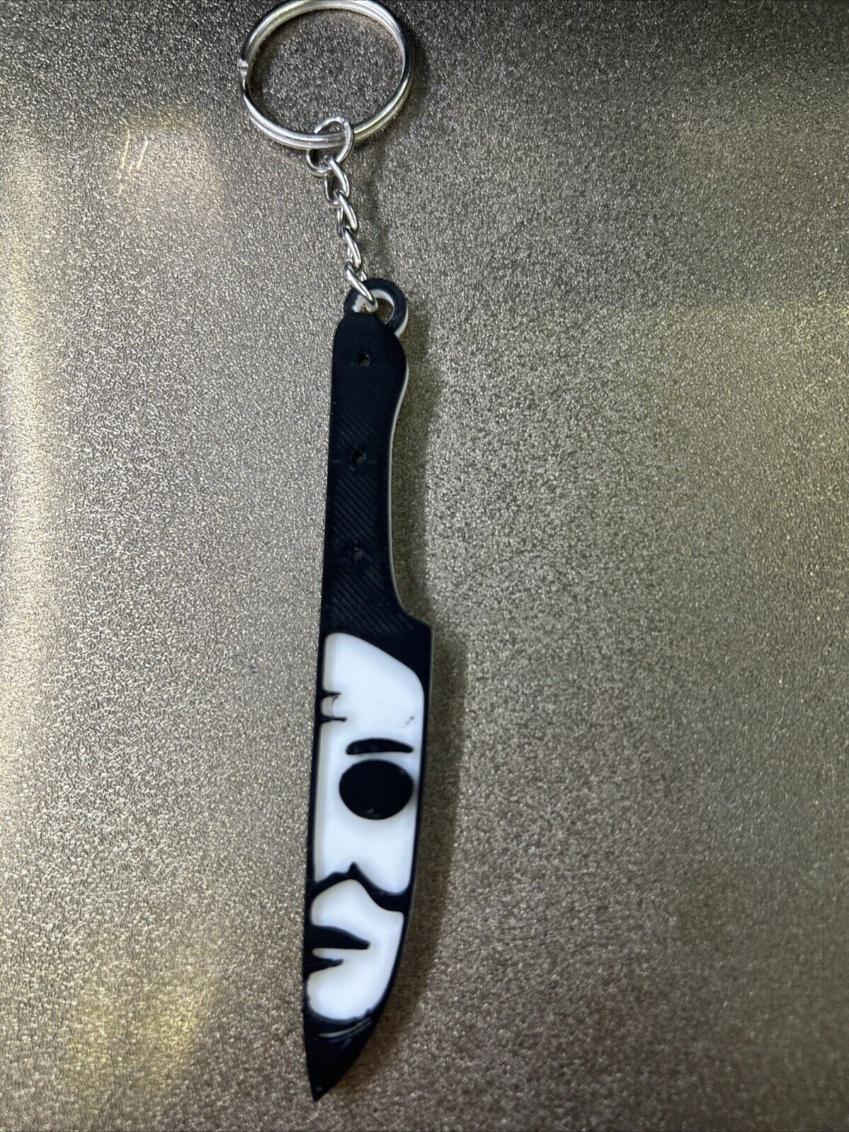 Horror Icon Prop Knife Keychain, 3D Printed