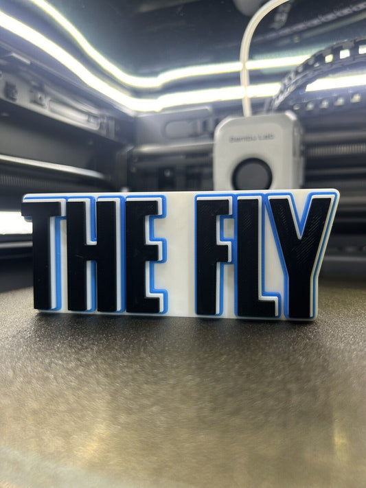 The Fly Horror Freestanding Display Plaque