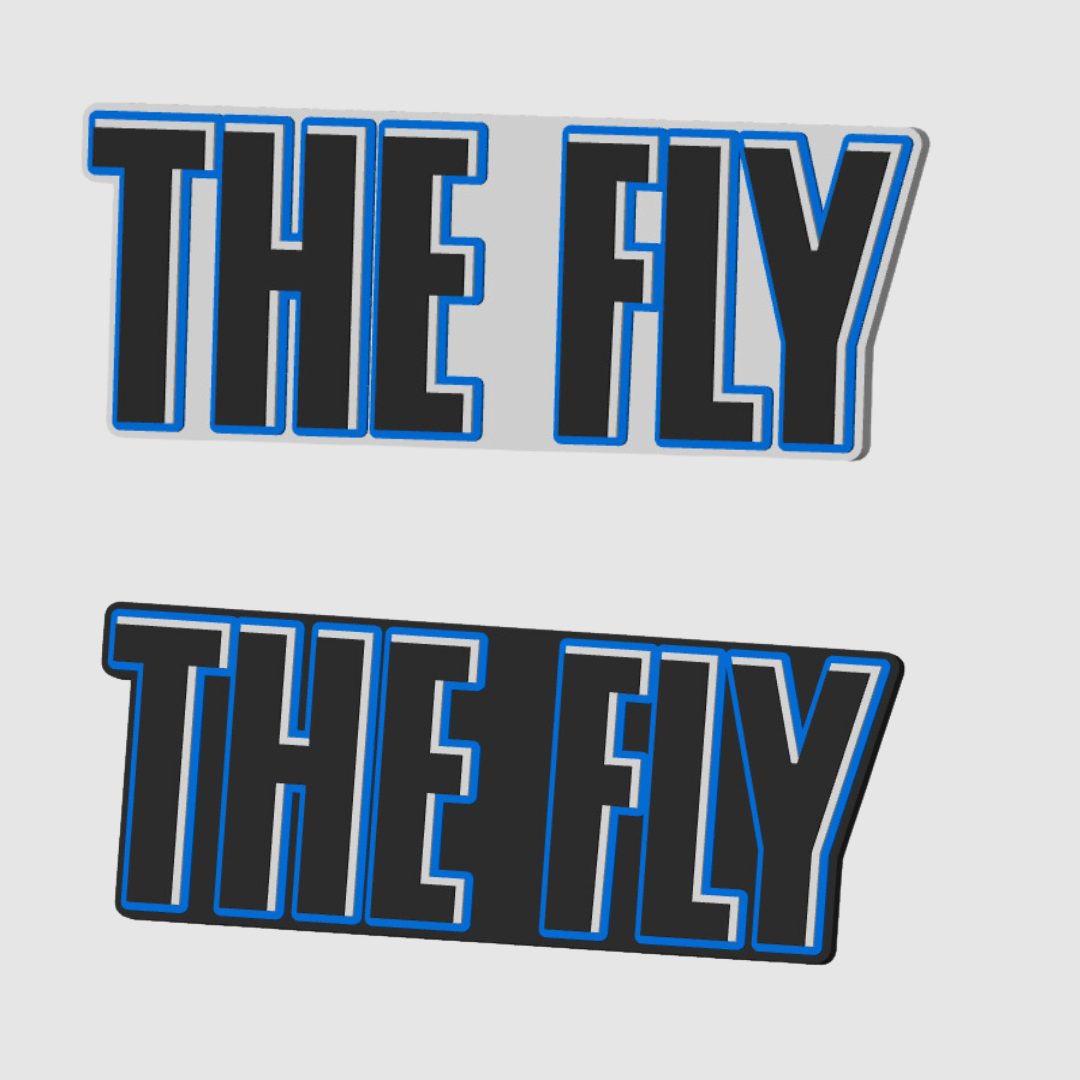 The Fly Horror Freestanding Display Plaque