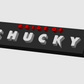 Chucky Childs Play All Chucky Movie Display Plaque's, 3D Printed Logo