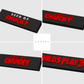 Chucky Childs Play All Chucky Movie Display Plaque's, 3D Printed Logo