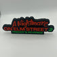 A Nightmare on Elm Street Part 2: Freddy's Revenge Display Plaque, 3D Printed