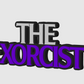 The Exorcist Horror Freestanding  Display Plaque, 3D Printed