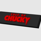 Chucky Childs Play All Chucky Movie Display Plaque's, 3D Printed Logo