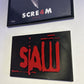 SAW Horror Wall / Desk Plaque, 3D Printed Logo