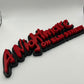 A Nightmare On Elm Street Wall Plaque, 3D Printed Logo