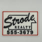 Strode Realty Halloween Michael Myers Display Plaque, 3D Printed Logo