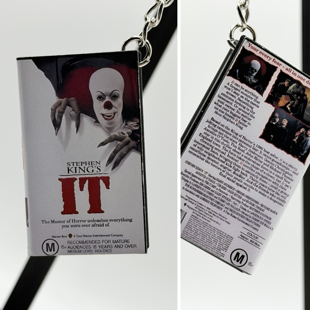 VHS Horror Keychain