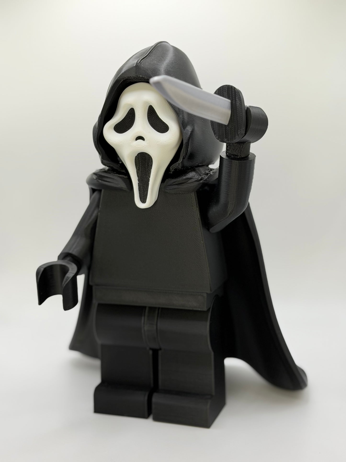 Ghostface Brick Figure (9 Inches Tall)