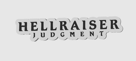 Hellraiser Judgement Horror Free Standing 3D Printed Logo