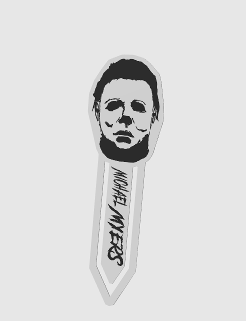 Halloween Michael Myers Bookmark!