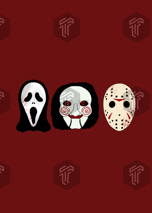 Horror Icons Print