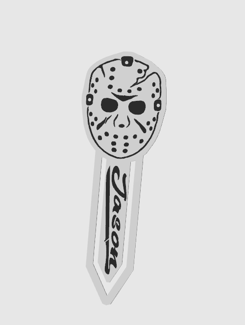 Friday The 13th Jason Voorhees Bookmark!