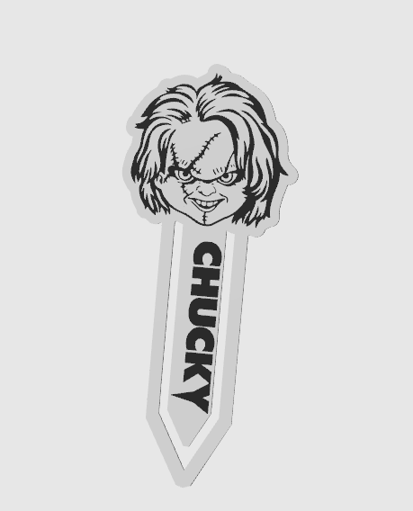 Chucky Childs Play Bookmark!