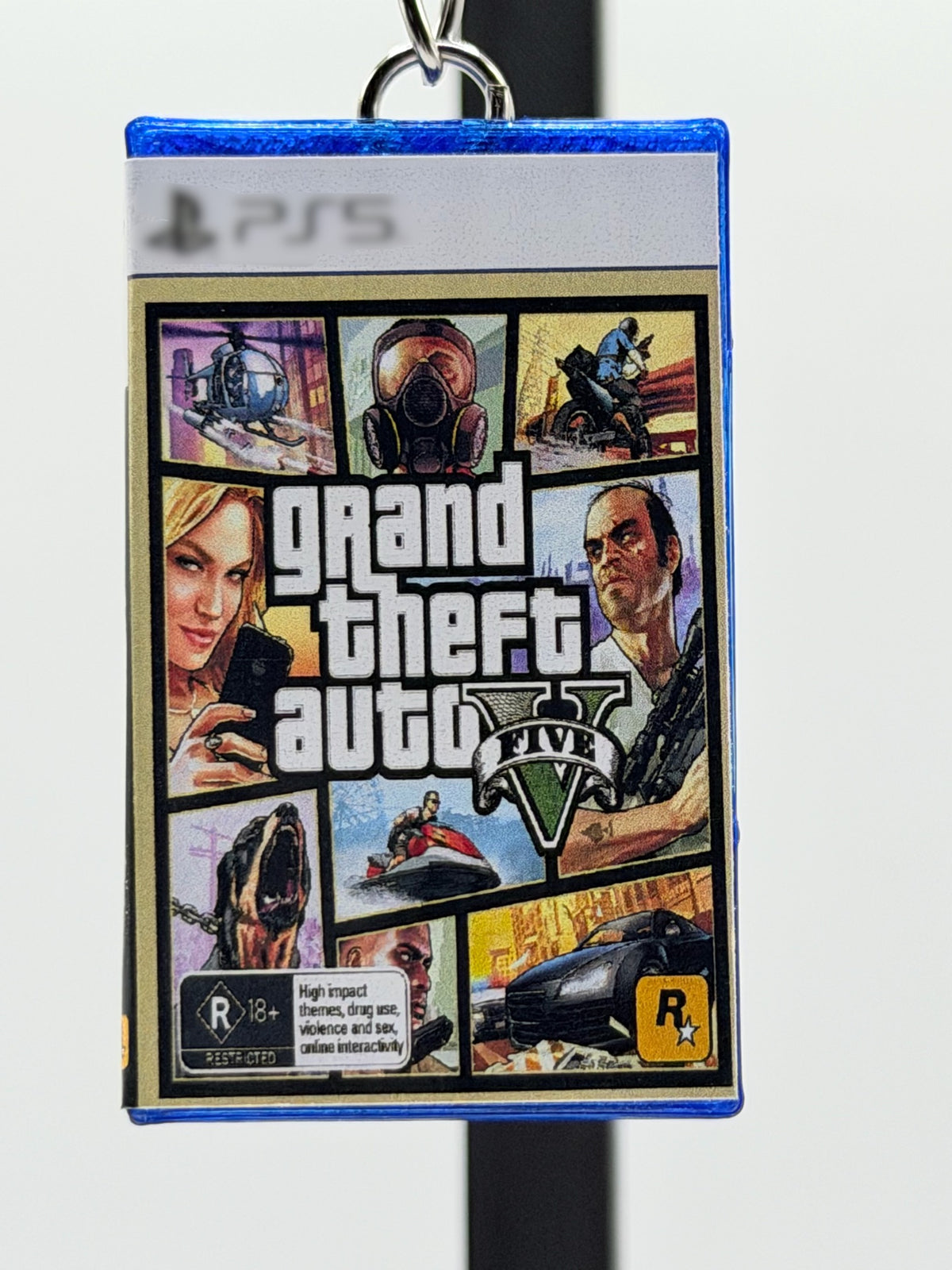 Game Case Keychain