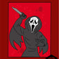 Ghostface scream Print