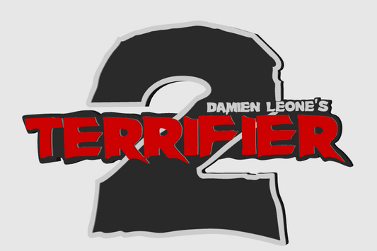 Damien Leone's Terrifier 2 Horror Free Standing Display Plaque, 3D Printed